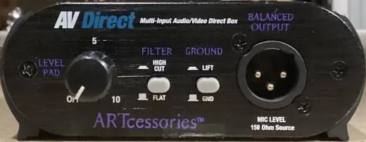 ART Pro Audio - AVDIBOX 2